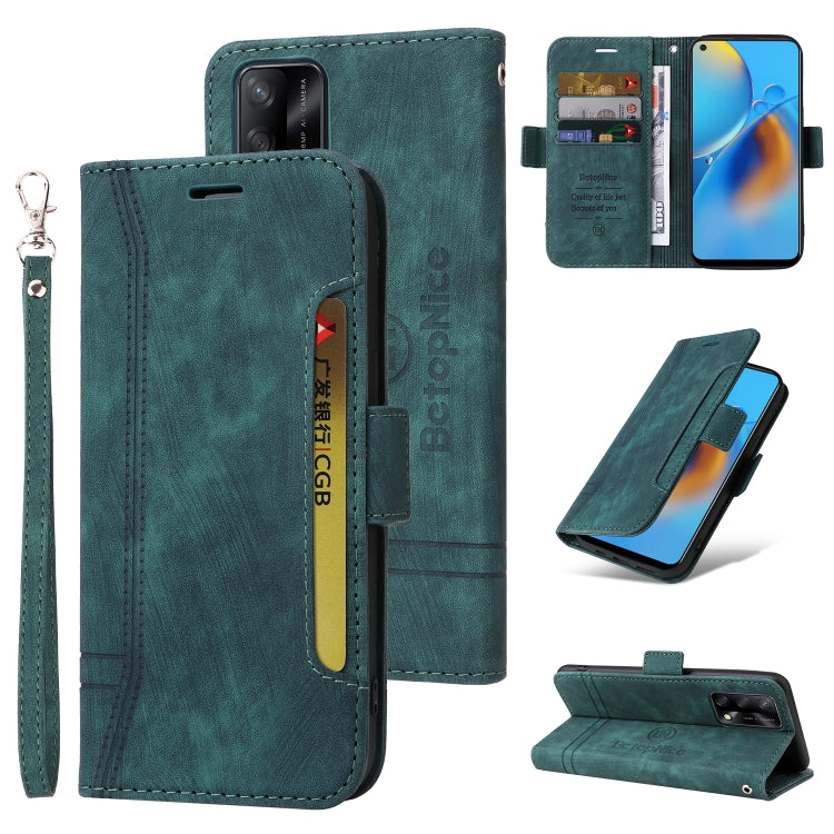 BETOPNICE Dual-side Buckle Leather Phone Case, For OPPO A93 5G CN Version, For OPPO A74 4G, For OPPO A57 5G, For OPPO A54 4G / A16 / A16s