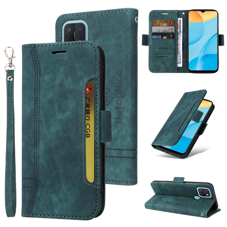 BETOPNICE Dual-side Buckle Leather Phone Case, For OPPO A15, For OPPO A9 2020, For OPPO A7 / A5s