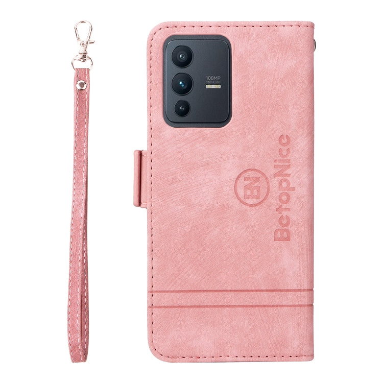 BETOPNICE Dual-side Buckle Leather Phone Case, For vivo S12, For Realme 9i / A96 4G / A76 4G / A36 4G, For OPPO Reno7 / F21 Pro, For Realme GT Neo2 5G CN Version