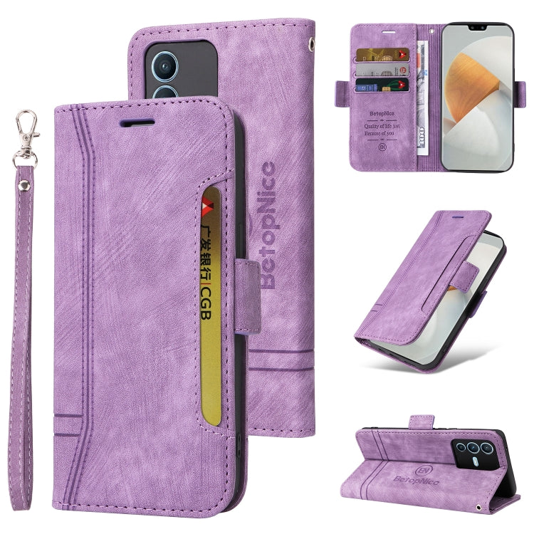 BETOPNICE Dual-side Buckle Leather Phone Case, For vivo S12 Pro / V23 Pro 5G, For OPPO Reno 7 5G Global / Find X5 Lite, For Realme C21, For vivo Y76 5G