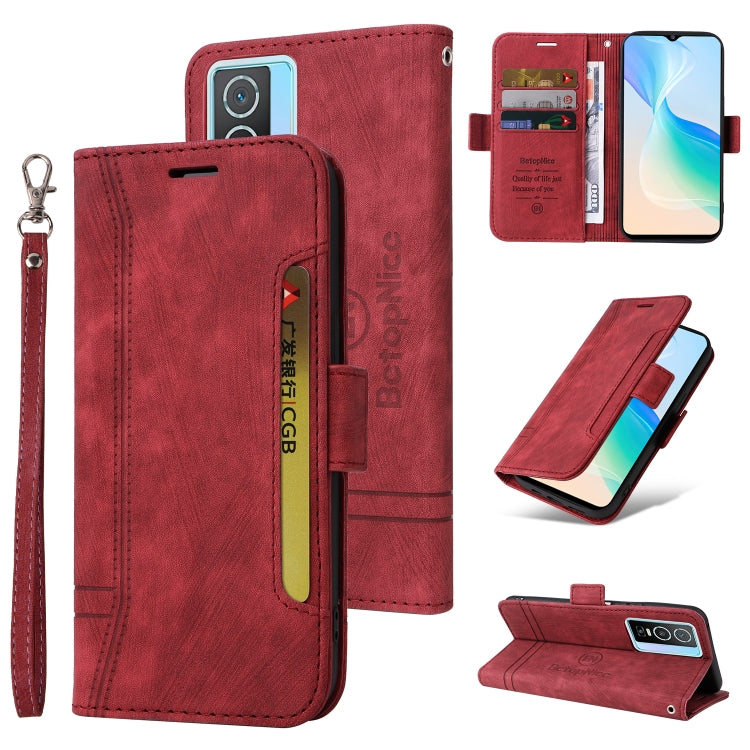 BETOPNICE Dual-side Buckle Leather Phone Case, For vivo S12 Pro / V23 Pro 5G, For OPPO Reno 7 5G Global / Find X5 Lite, For Realme C21, For vivo Y76 5G