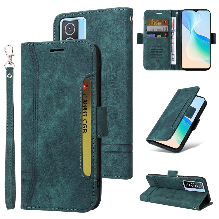 BETOPNICE Dual-side Buckle Leather Phone Case, For vivo S12 Pro / V23 Pro 5G, For OPPO Reno 7 5G Global / Find X5 Lite, For Realme C21, For vivo Y76 5G