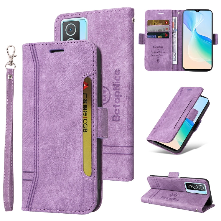 BETOPNICE Dual-side Buckle Leather Phone Case, For vivo S12 Pro / V23 Pro 5G, For OPPO Reno 7 5G Global / Find X5 Lite, For Realme C21, For vivo Y76 5G