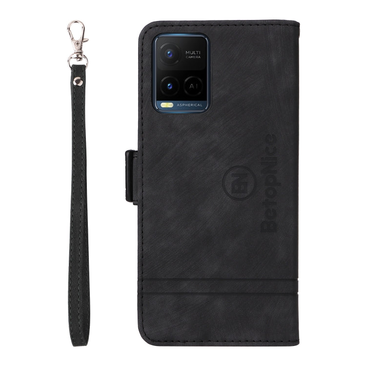 BETOPNICE Dual-side Buckle Leather Phone Case, For vivo Y21 2021, For Realme C15, For Realme 9 Pro, For vivo Y20