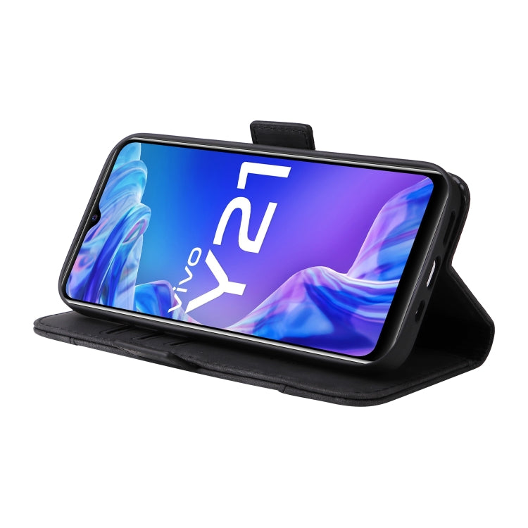 BETOPNICE Dual-side Buckle Leather Phone Case, For vivo Y21 2021, For Realme C15, For Realme 9 Pro, For vivo Y20