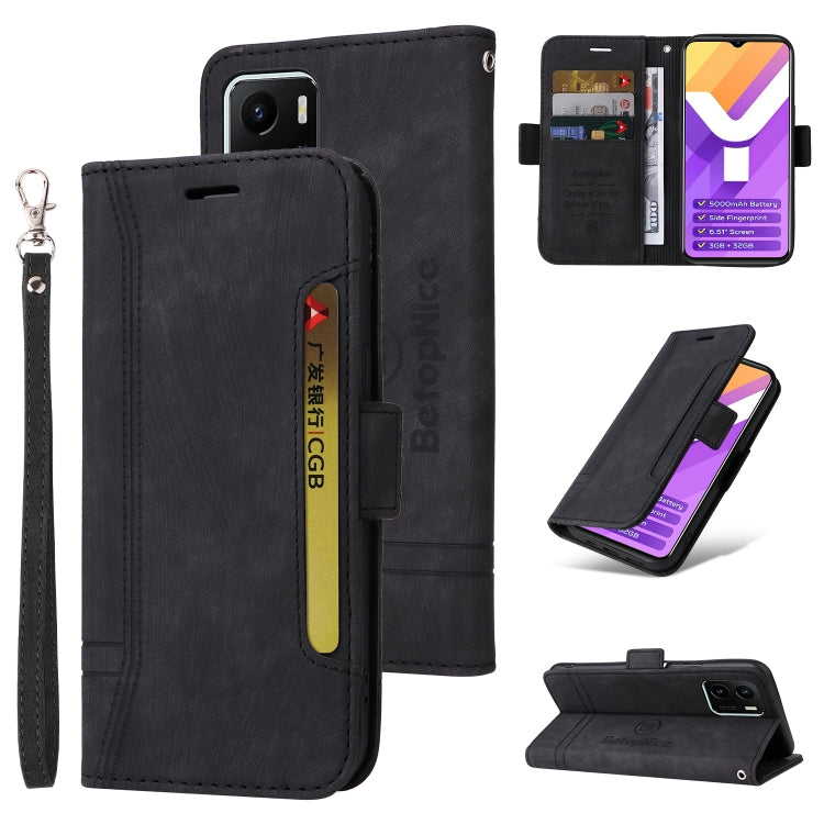 BETOPNICE Dual-side Buckle Leather Phone Case, For vivo Y15a Global, For Realme 9 Pro+, For OPPO Realme 9 Pro+, For OPPO A94 4G, For OPPO A94 5G