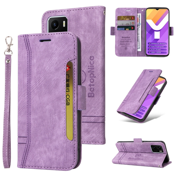 BETOPNICE Dual-side Buckle Leather Phone Case, For vivo Y15a Global, For Realme 9 Pro+, For OPPO Realme 9 Pro+, For OPPO A94 4G, For OPPO A94 5G