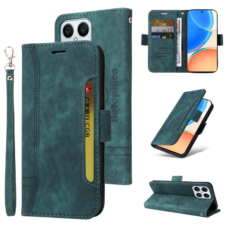 BETOPNICE Dual-side Buckle Leather Phone Case, For Motorola Moto G52 / G82, For Huawei nova 8i, For Honor X8, For Honor X7