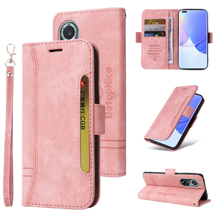 BETOPNICE Dual-side Buckle Leather Phone Case, For Motorola Moto E32, For Huawei nova 9 SE, For Huawei nova 9 Pro, For Honor Magic4