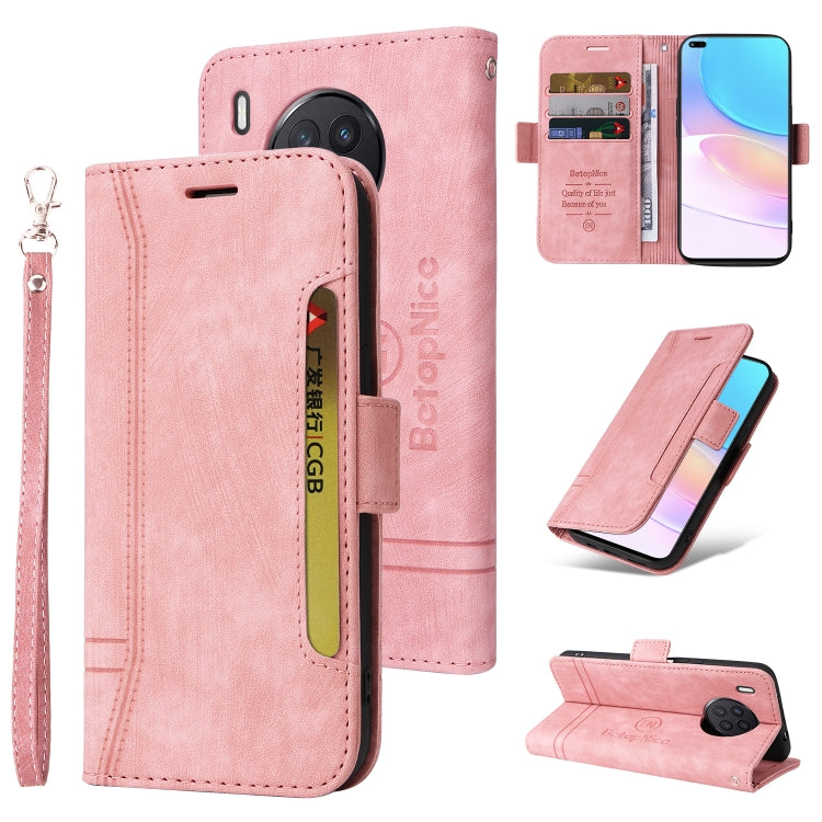 BETOPNICE Dual-side Buckle Leather Phone Case, For Motorola Moto G52 / G82, For Huawei nova 8i, For Honor X8, For Honor X7