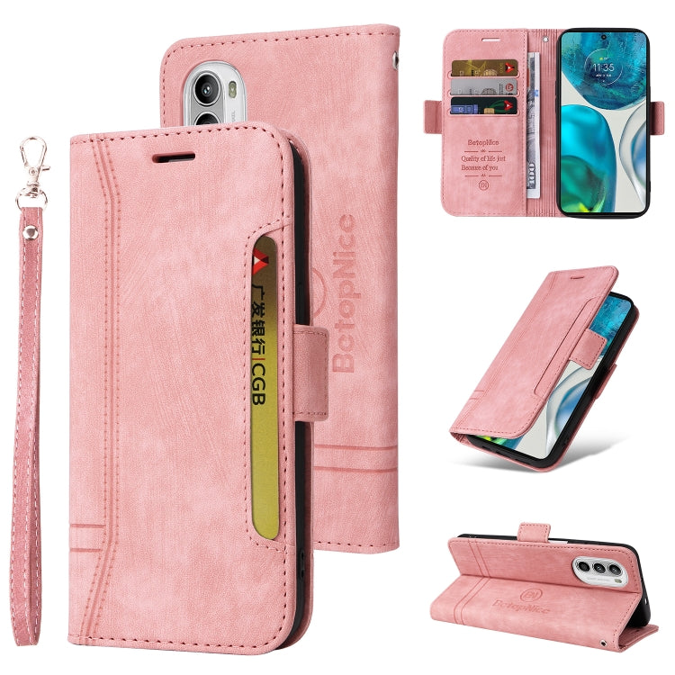 BETOPNICE Dual-side Buckle Leather Phone Case, For Motorola Moto G52 / G82, For Huawei nova 8i, For Honor X8, For Honor X7