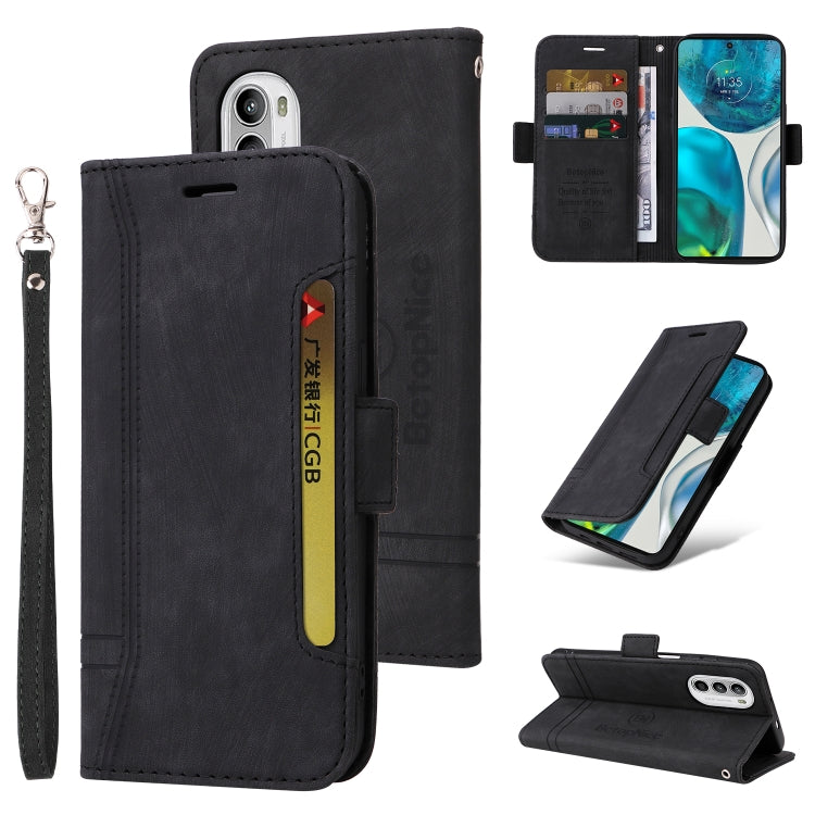 BETOPNICE Dual-side Buckle Leather Phone Case, For Motorola Moto G52 / G82, For Huawei nova 8i, For Honor X8, For Honor X7