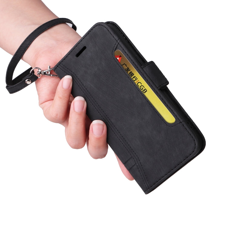 For iPhone 14 BETOPNICE Dual-side Buckle Leather Phone Case(Black)