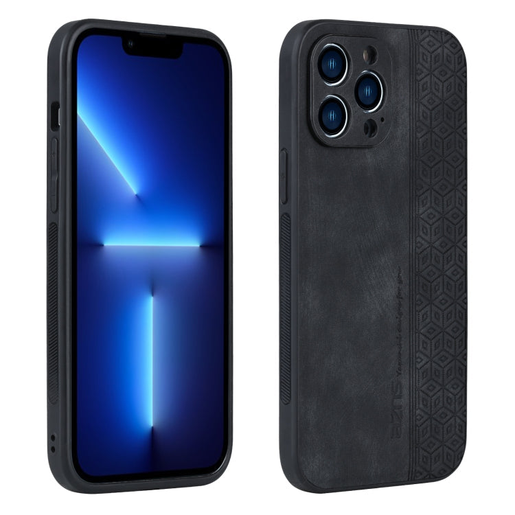 AZNS 3D Embossed Skin Feel Phone Case, For iPhone 14 Pro Max, For iPhone 14 Pro, For iPhone 13 Pro Max, For iPhone 13 Pro