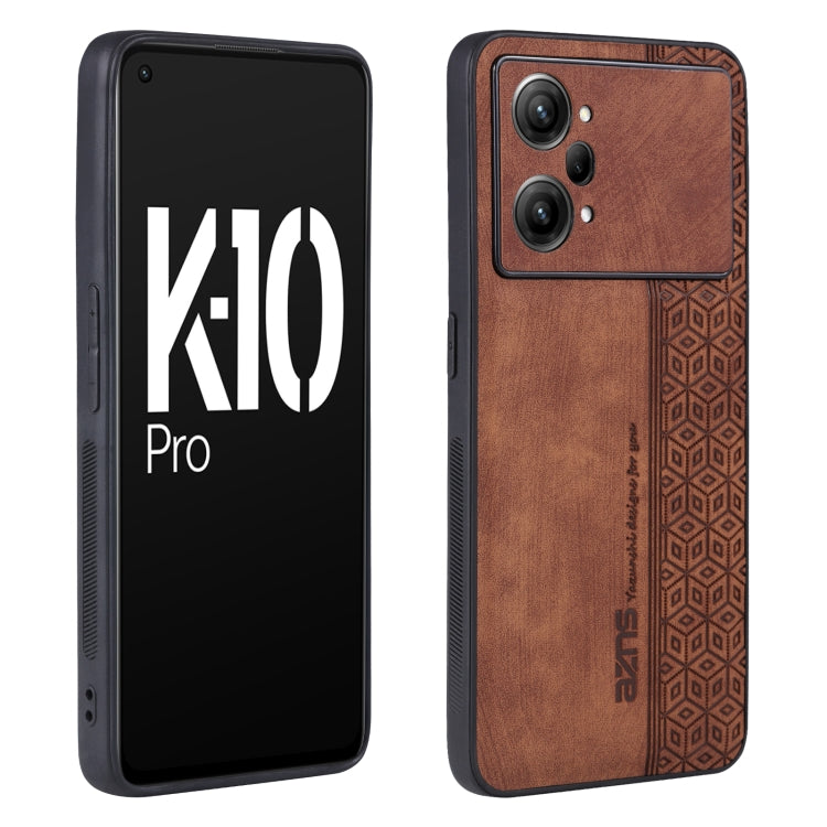 AZNS 3D Embossed Skin Feel Phone Case, For iPhone 12 Pro Max, For iPhone 12 Pro, For OPPO K10 Pro 5G, For vivo S15