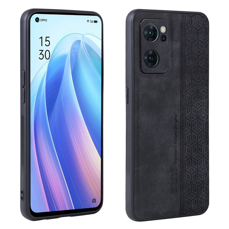 AZNS 3D Embossed Skin Feel Phone Case, For OPPO Reno8, For OPPO Reno8 Pro, For OPPO Reno7 5G, For OPPO Reno7 Global
