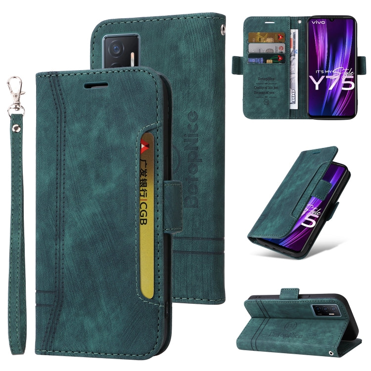 BETOPNICE Dual-side Buckle Leather Phone Case, For vivo Y02s / Y16 4G, For vivo Y75 4G / V23e 4G/5G, For vivo Y35 4G / Y22s / Y22, For vivo V25 / V25e 4G Global
