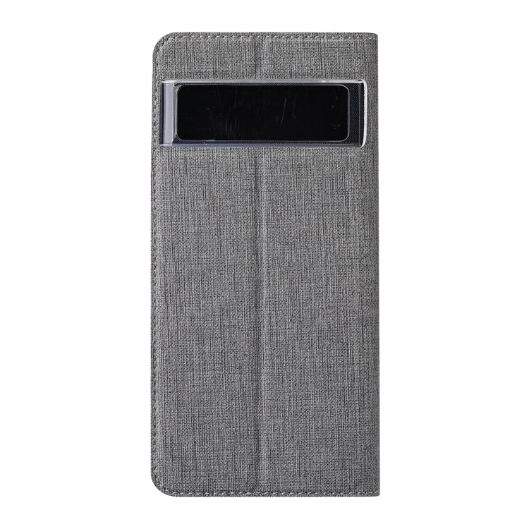 For Google Pixel 7 Pro ViLi DMX Series Shockproof Magnetic Leather Phone Case(Grey)