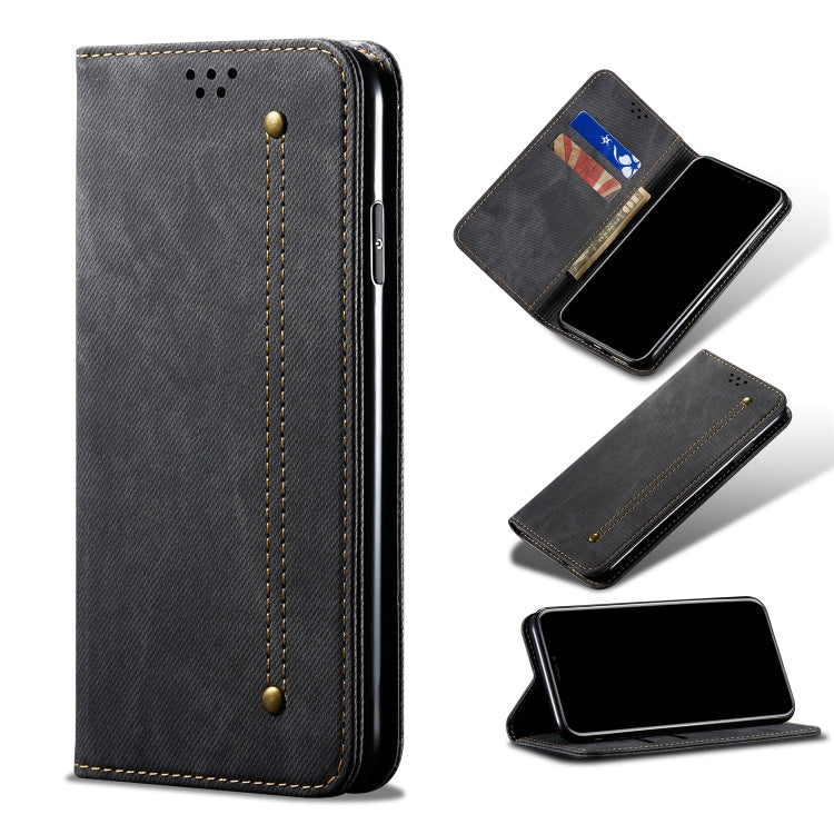 Denim Texture Casual Style Horizontal Flip Leather Case with Holder & Card Slots & Wallet, For OPPO A8 / A31 (2020), For OPPO A91 / F15 / Reno 3, For OPPO Find X2, For OPPO Find X2 Pro, For OPPO Realme X50, For OPPO Realme X50 Pro