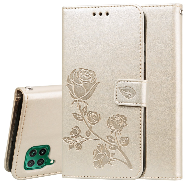 Rose Embossed Horizontal Flip PU Leather Case with Holder & Card Slots & Wallet, For Xiaomi Redmi Note 9 Pro, For Huawei P40, For Huawei P40 Lite, For Huawei P40 Pro