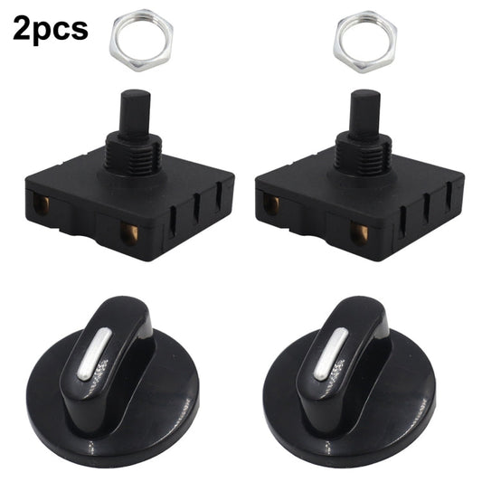 4 Gear 3 Speed Rotary Switch Fan Heater Speed Selector, Type A 2 Pair, Type B 2 Pair