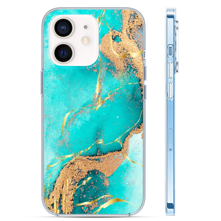 Coloured Glaze Marble Phone Case, For iPhone 12 Pro Max, For iPhone 11, For iPhone 11 Pro
