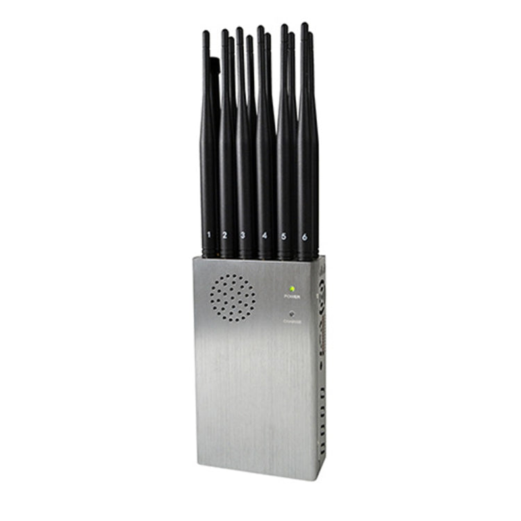 JAX-121A-12A 2G/3G/4G/5.8G/WIFI/GPS/LOJACK Mobile Signal Jammer with Remote Control. [THIS ITEM WILL NOT SHIPPED TO USA]