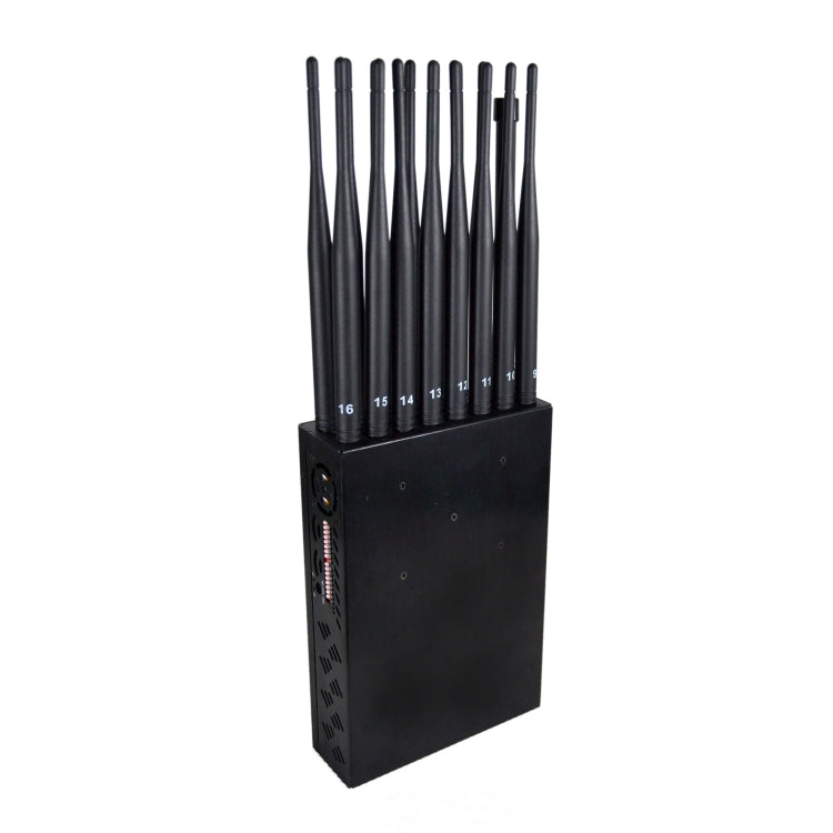 JAX-121A-16 5G/2G/3G/4G/WIFI/GPS/LOJACK 16 Antennas Mobile Signal Jammer.[THIS ITEM WILL NOT SHIPPED TO USA]