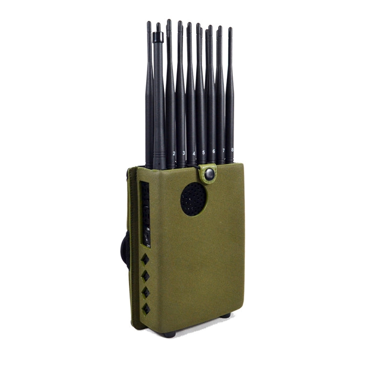 JAX-121A-16 5G/2G/3G/4G/WIFI/GPS/LOJACK 16 Antennas Mobile Signal Jammer.[THIS ITEM WILL NOT SHIPPED TO USA]
