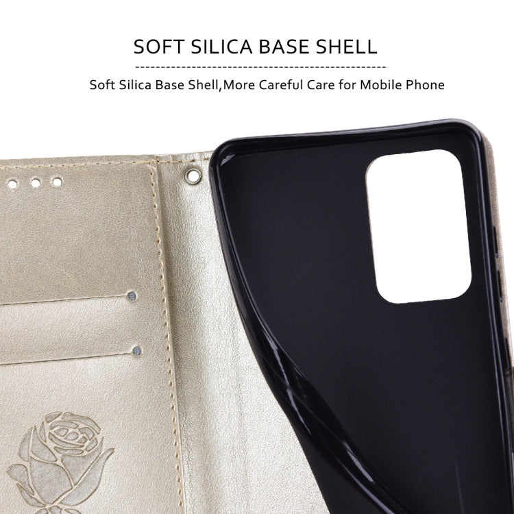 Rose Embossed Flip PU Leather Phone Case, For Xiaomi 12/12X, For Xiaomi 12 Lite, For Xiaomi 12 Pro, For Xiaomi Redmi Note 11T Pro 5G
