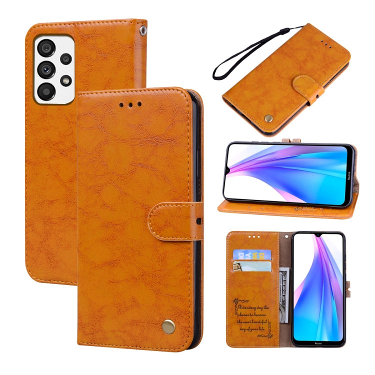 Oil Wax Texture Leather Phone Case, For Samsung Galaxy M53, For Samsung Galaxy A73 5G, For Xiaomi Poco M4 Pro 4G, For Xiaomi Poco X4 Pro 5G