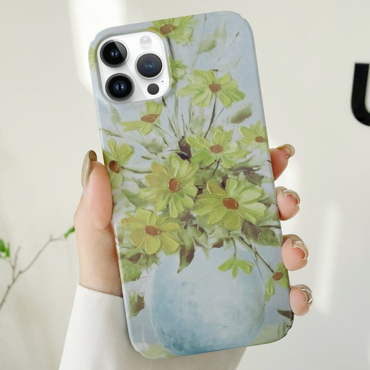 Varnishing Water Stick PC Phone Case, For iPhone 14, For iPhone 14 Plus, For iPhone 14 Pro
