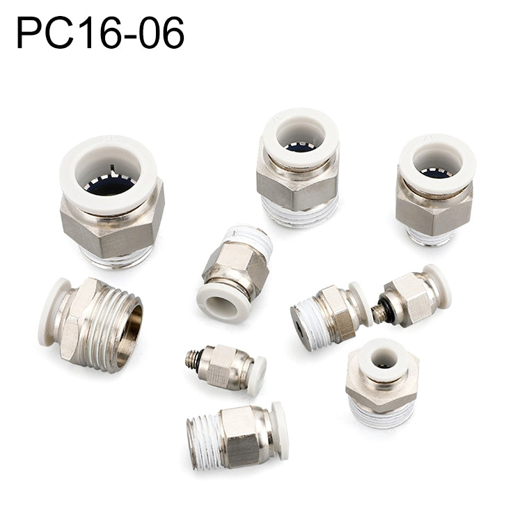 PC16-06 LAIZE PC Straight Pneumatic Quick Fitting Connector