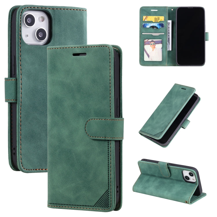 Skin Feel Anti-theft Brush Horizontal Flip Leather Phone Case, For iPhone 14, For iPhone 14 Plus, For iPhone 14 Pro, For iPhone 14 Pro Max