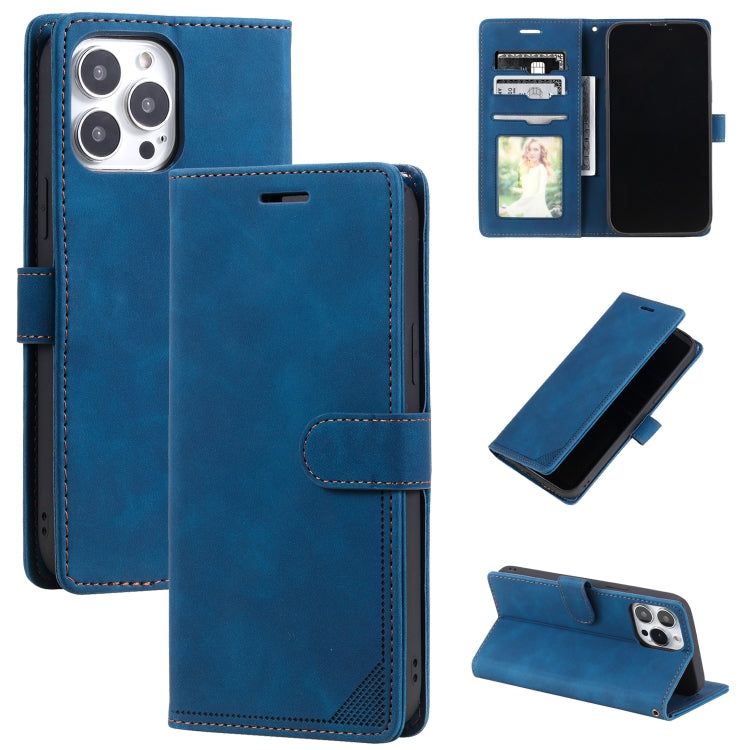 Skin Feel Anti-theft Brush Horizontal Flip Leather Phone Case, For iPhone 14, For iPhone 14 Plus, For iPhone 14 Pro, For iPhone 14 Pro Max