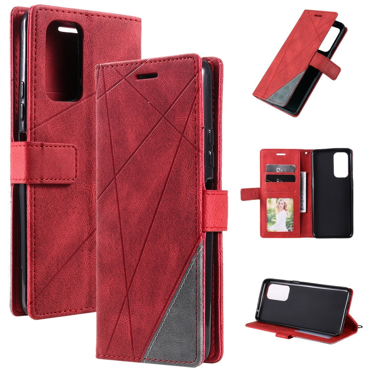 Skin Feel Splicing Leather Phone Case, For Sony Xperia 10 IV, For Xiaomi Redmi Note 11T Pro 5G, For Xiaomi Poco M4 5G, For OPPO Find X5 Pro