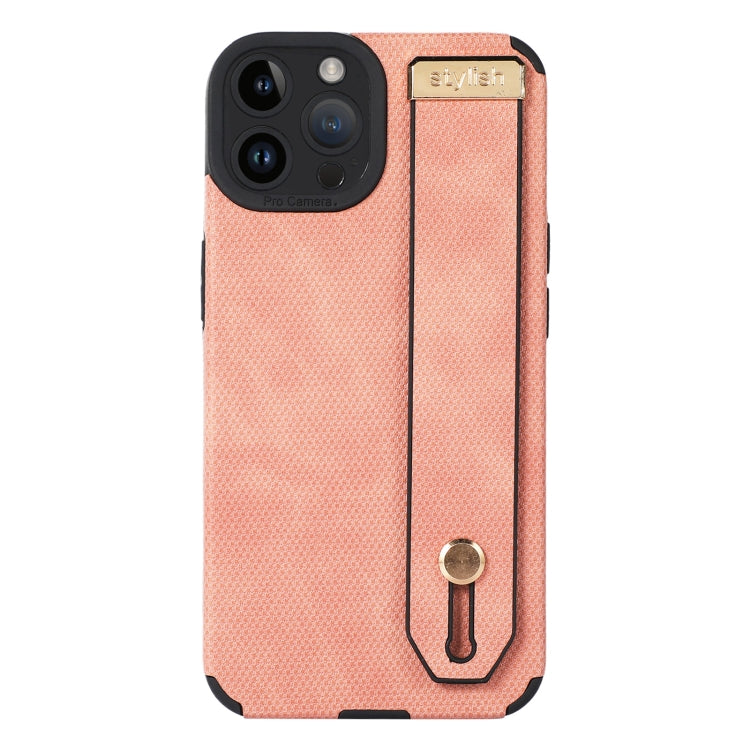 Wrist Strap TPU Leather Phone Case, For iPhone 14, For iPhone 14 Plus, For iPhone 14 Pro, For iPhone 14 Pro Max, For iPhone 13
