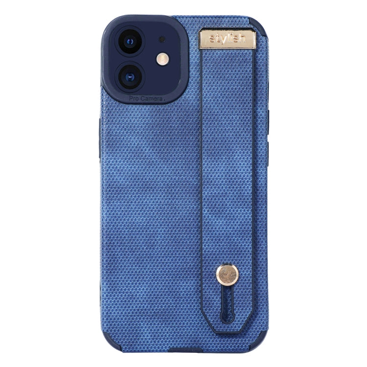 Wrist Strap TPU Leather Phone Case, For iPhone 11, For iPhone 14