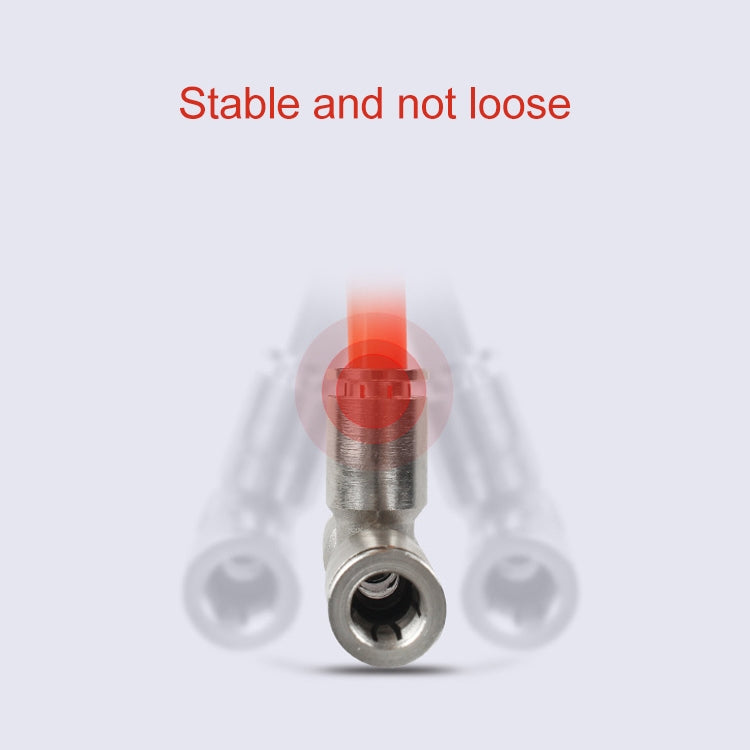 PE-6 LAIZE Nickel Plated Copper Tee Pneumatic Quick Fitting Connector