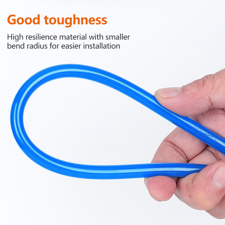 LAIZE Pneumatic Compressor Air Flexible PU Tube, Specification:8x5mm, 88m(Blue)