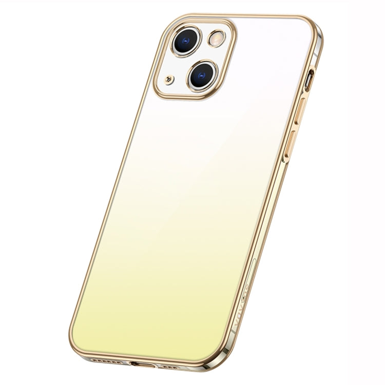 SULADA Iridescence Series Plating Transparent Gradient Phone Case, For iPhone 14 Plus, For iPhone 14 Pro, For iPhone 14 Pro Max, For iPhone 14