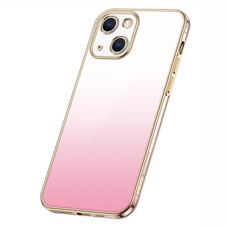 SULADA Iridescence Series Plating Transparent Gradient Phone Case, For iPhone 14 Plus, For iPhone 14 Pro, For iPhone 14 Pro Max, For iPhone 14