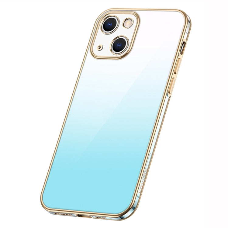 SULADA Iridescence Series Plating Transparent Gradient Phone Case, For iPhone 14 Plus, For iPhone 14 Pro, For iPhone 14 Pro Max, For iPhone 14