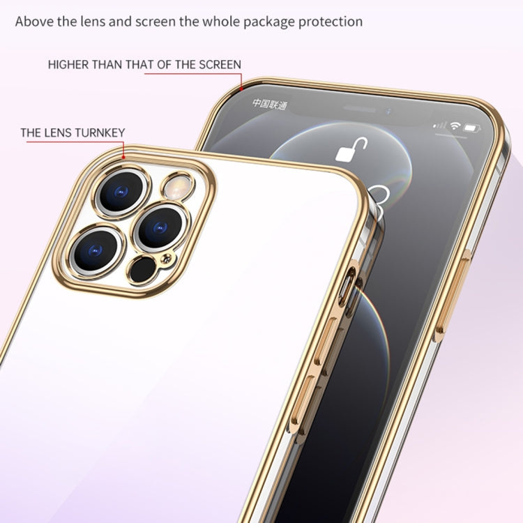 SULADA Iridescence Series Plating Transparent Gradient Phone Case, For iPhone 14 Plus, For iPhone 14 Pro, For iPhone 14 Pro Max, For iPhone 14