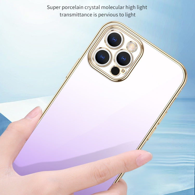 SULADA Iridescence Series Plating Transparent Gradient Phone Case, For iPhone 14 Plus, For iPhone 14 Pro, For iPhone 14 Pro Max, For iPhone 14