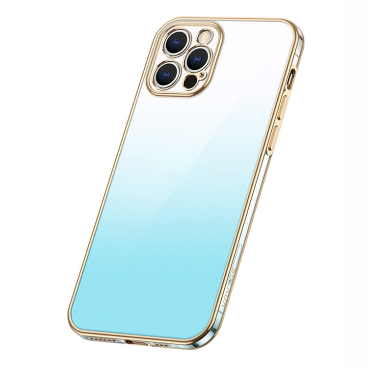 SULADA Iridescence Series Plating Transparent Gradient Phone Case, For iPhone 14 Plus, For iPhone 14 Pro, For iPhone 14 Pro Max, For iPhone 14