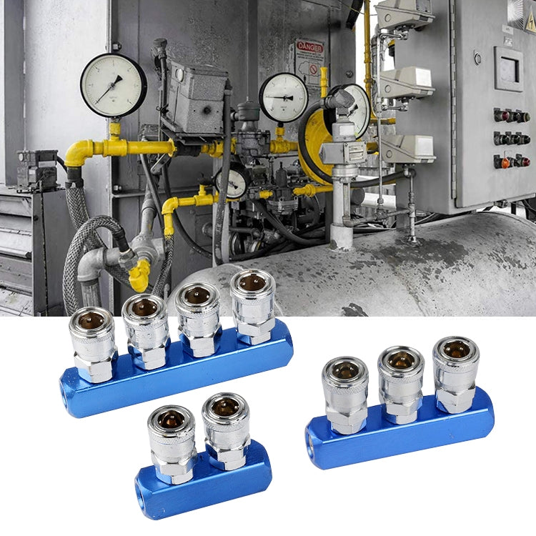 LAIZE 5-way C-type Self-lock Pneumatic Components