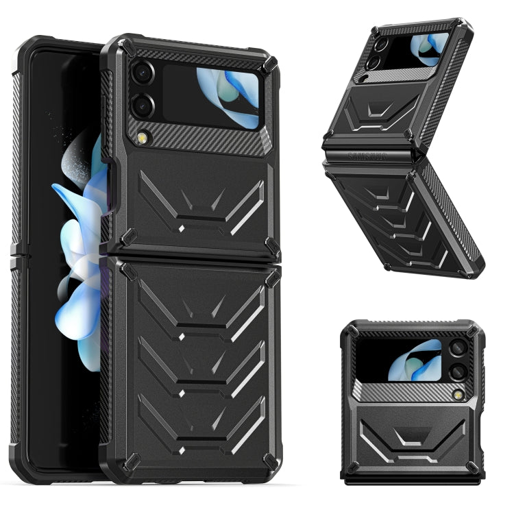 Armored All-inclusive Shockproof Folding Phone Case, For Samsung Galaxy Z Flip4 5G SM-F721