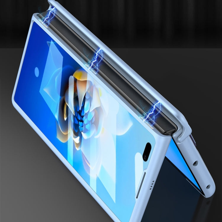 GKK Magnetic Hinge Integrated Phone Case with Wrist Strap, For Huawei Mate X2