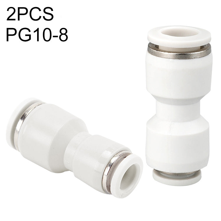 PG10-8 LAIZE 2pcsPG Reducing Straight Pneumatic Quick Fitting Connector